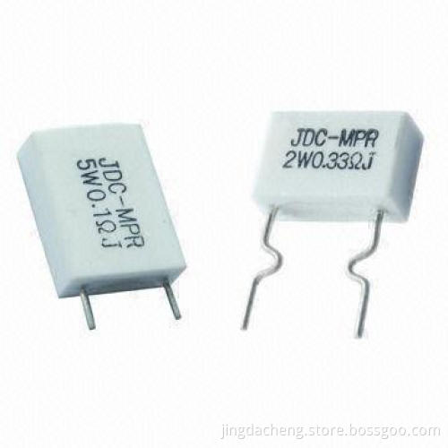 2 to 10W Metal Plated Non-inductive Resistor with Low-temperature and Noise, Low-inductance